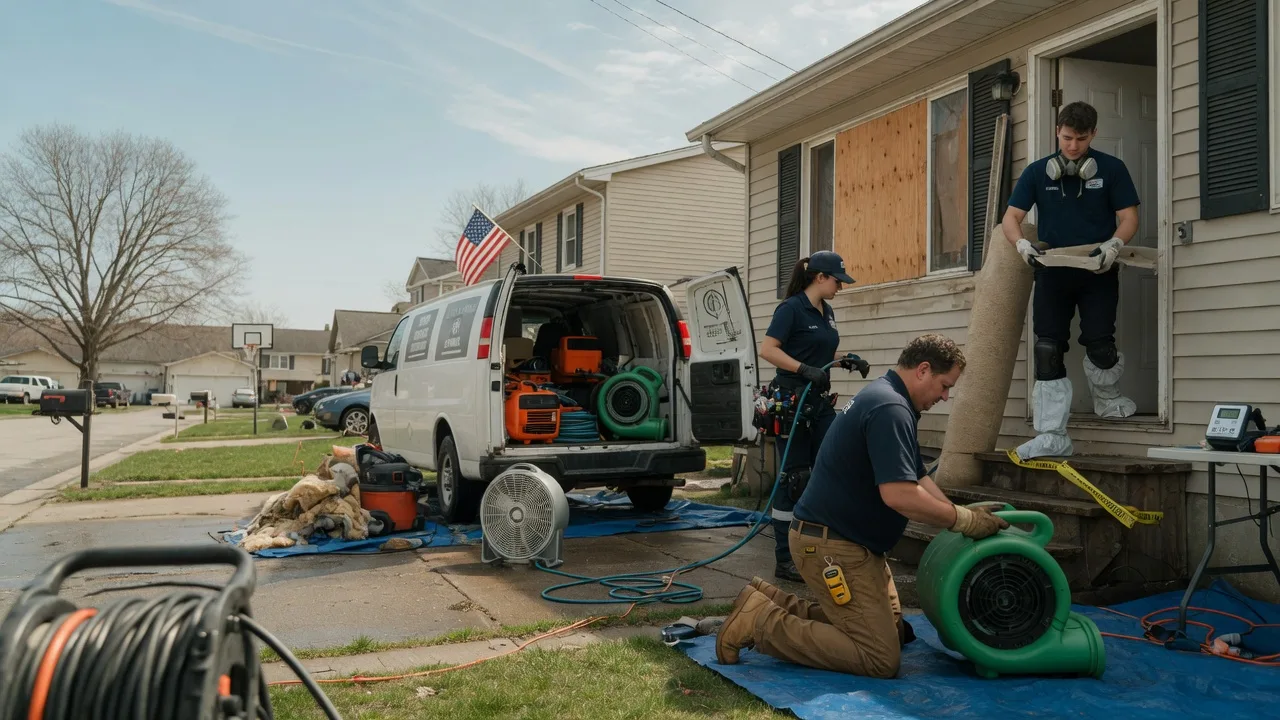 Water Damage Restoration in Mason City, NE near me